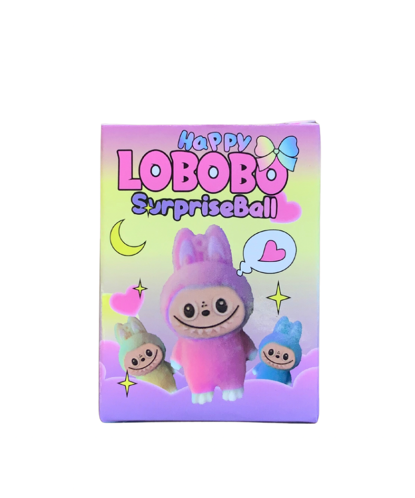 Happy Lobobo SurpriseBall Keychain