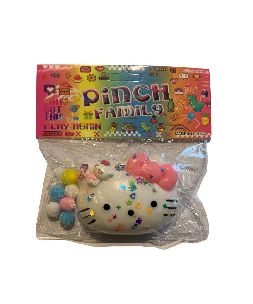 Happy Toys Kawaii Character & Paw Print Squishy Fidget Toys