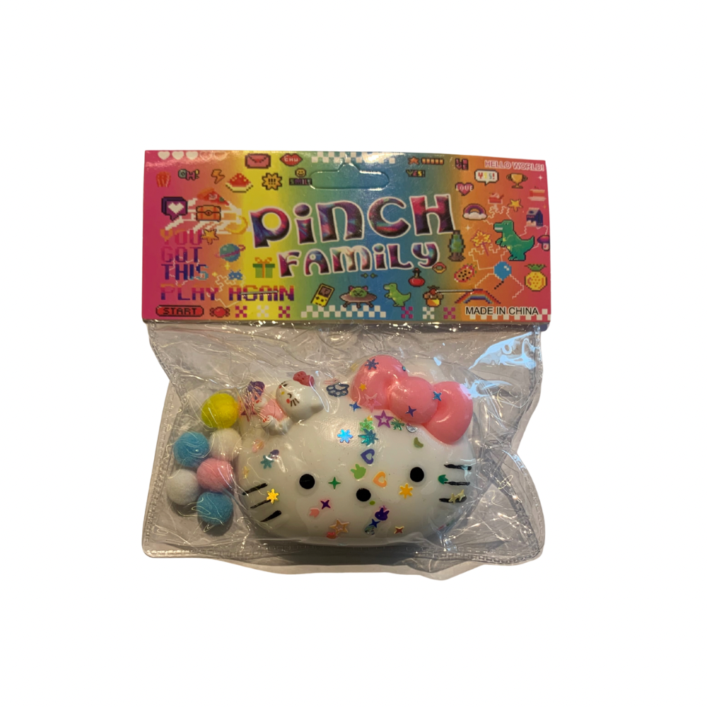 Happy Toys Kawaii Character & Paw Print Squishy Fidget Toys