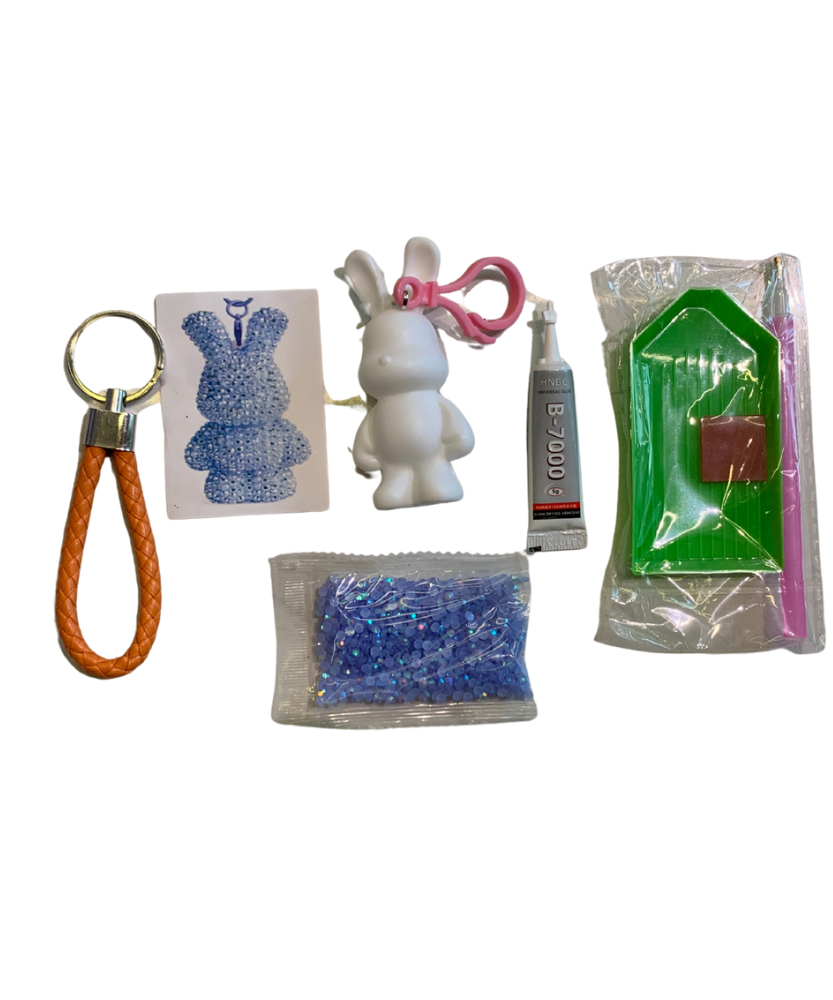 Coloring Character Keychain