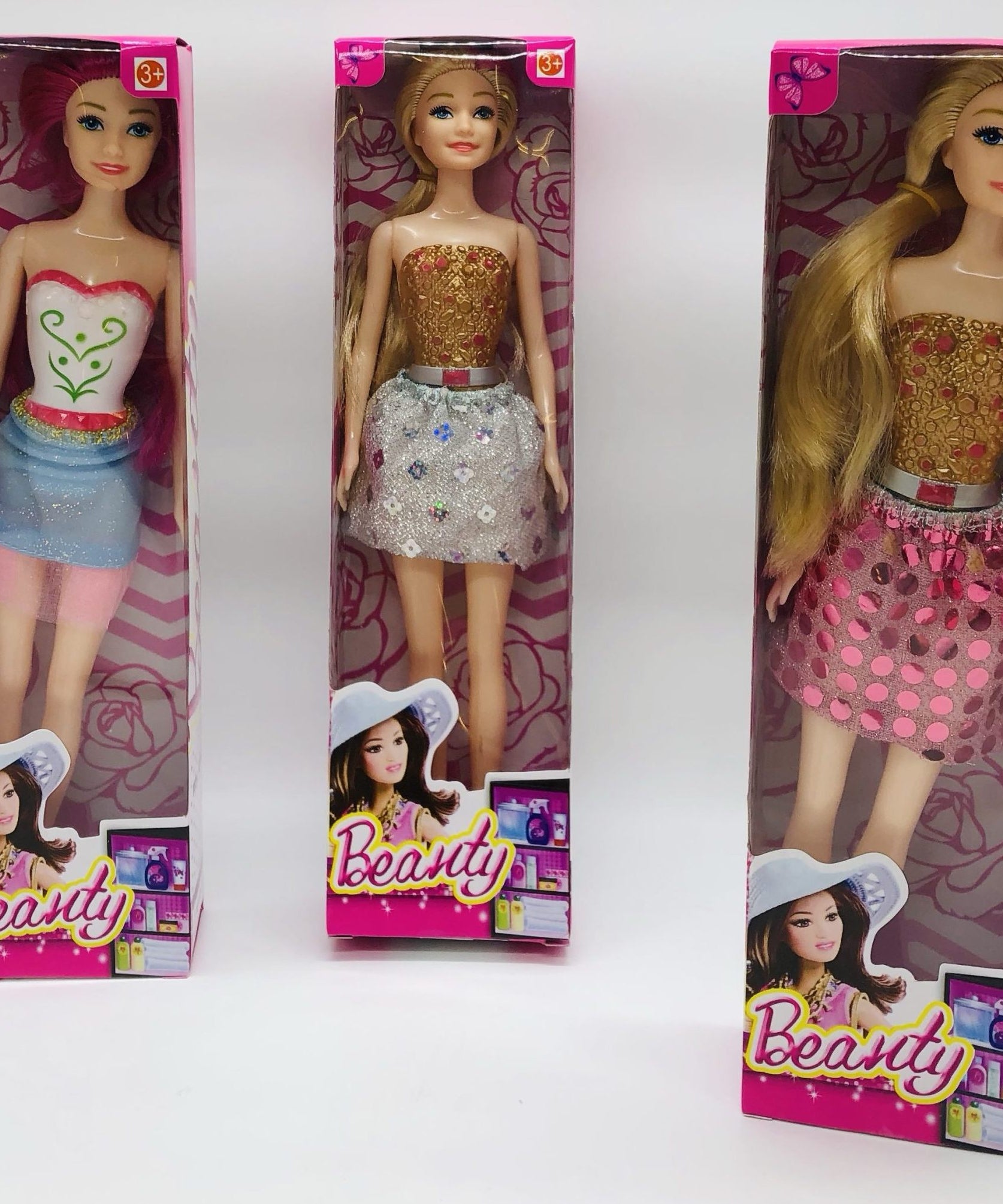Beauty Fashion Doll with Purple Hair