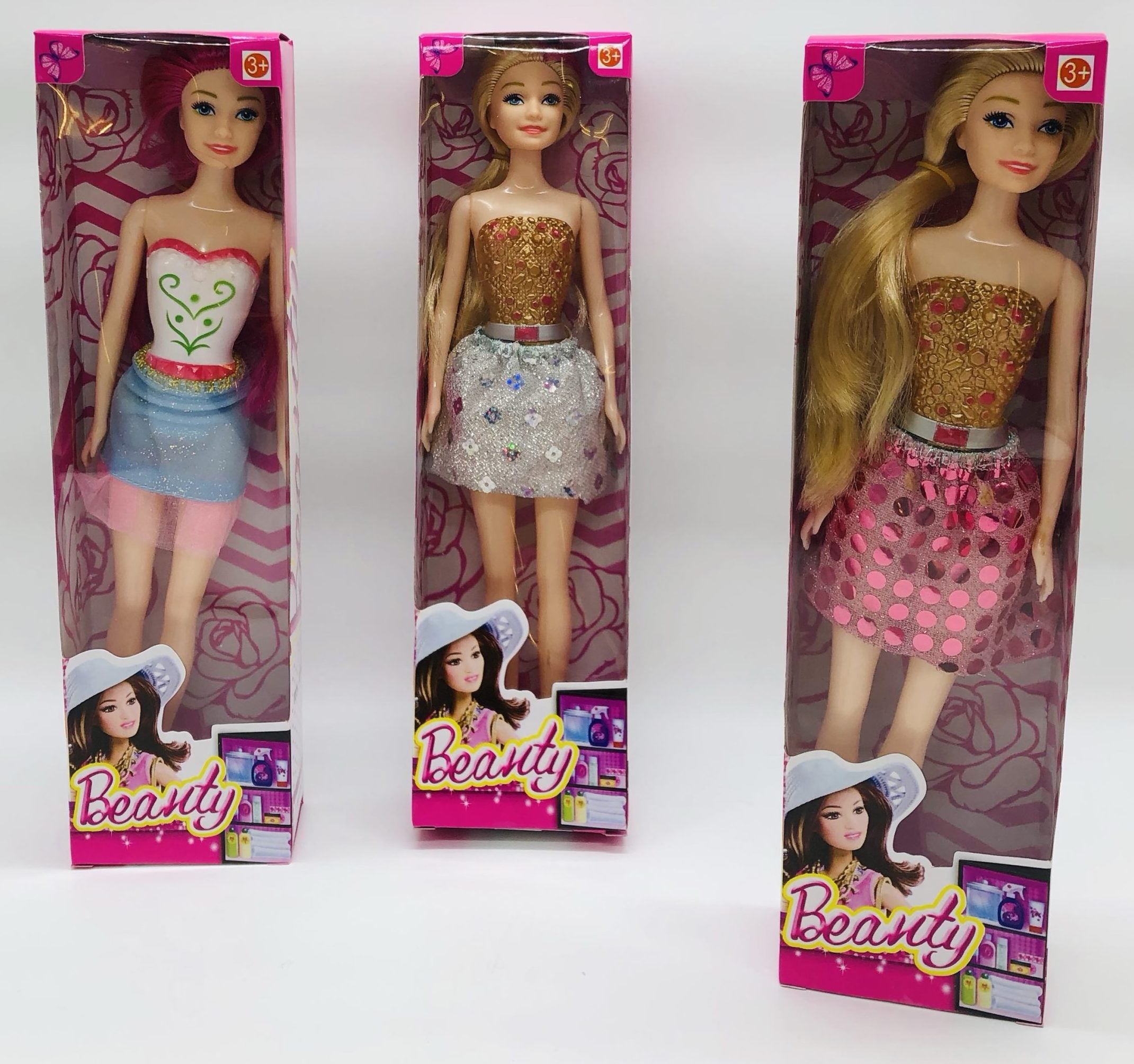 Beauty Fashion Doll with Purple Hair