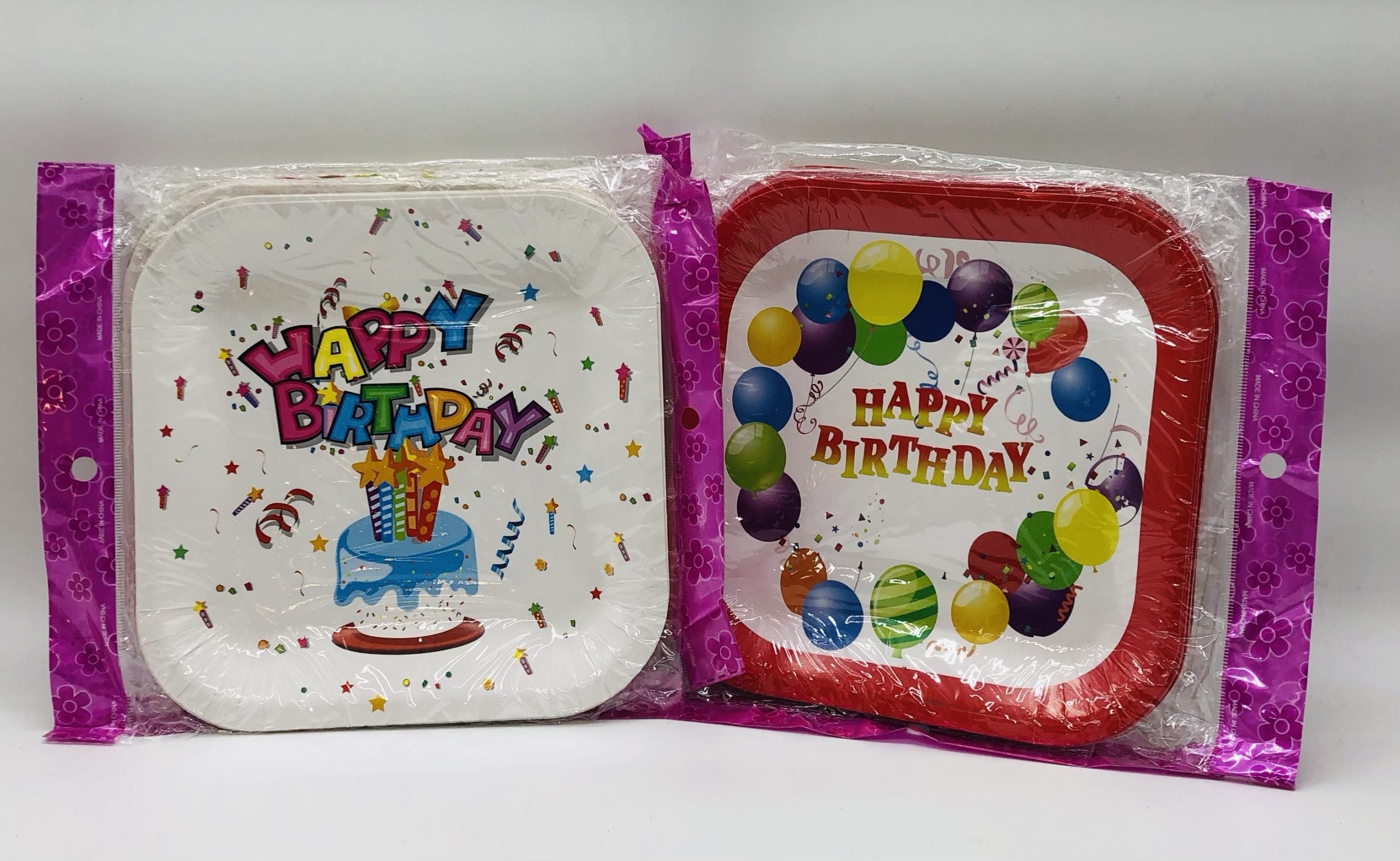 Happy Birthday! Party Plates
