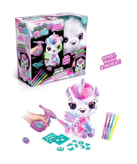 Air Brush Plush Magic Unicorn