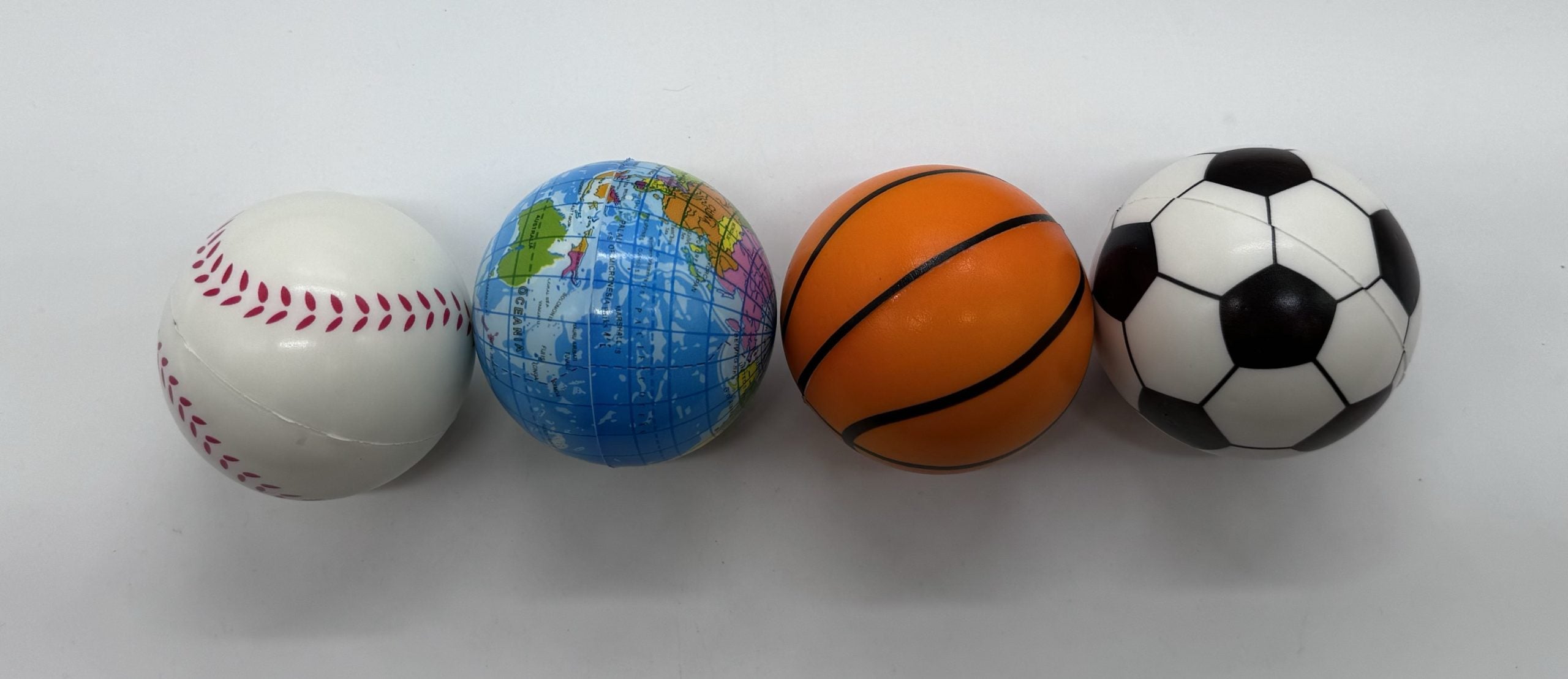 Sports Themed Stress Ball Duo