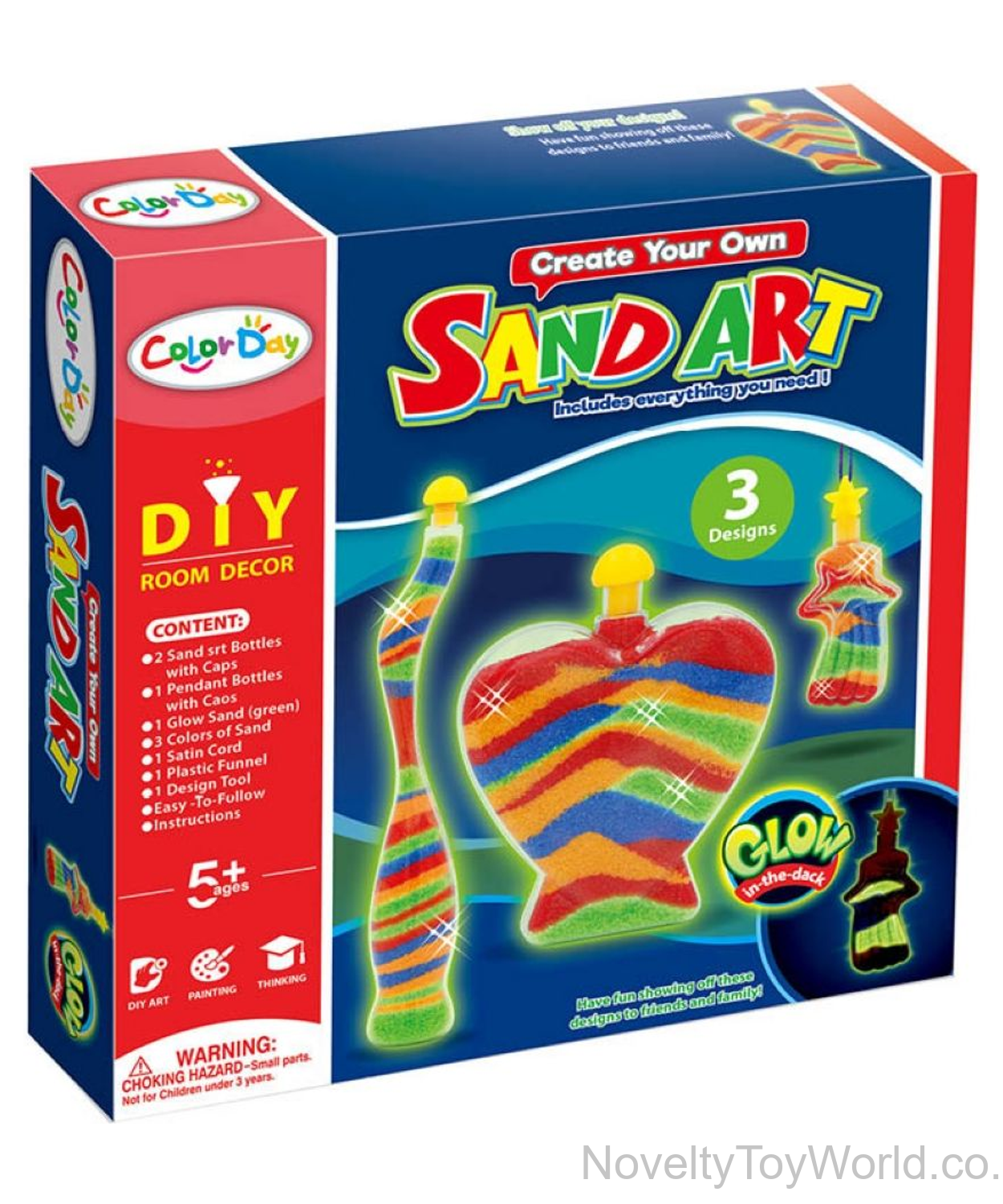 Color Day Create Your Own Sand Art DIY Room Decor