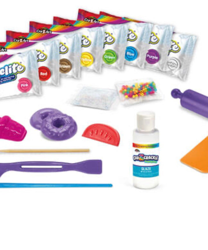 CRA-Z-CRACKLE Popping Clay! Create & Crack SWEET TREATS!