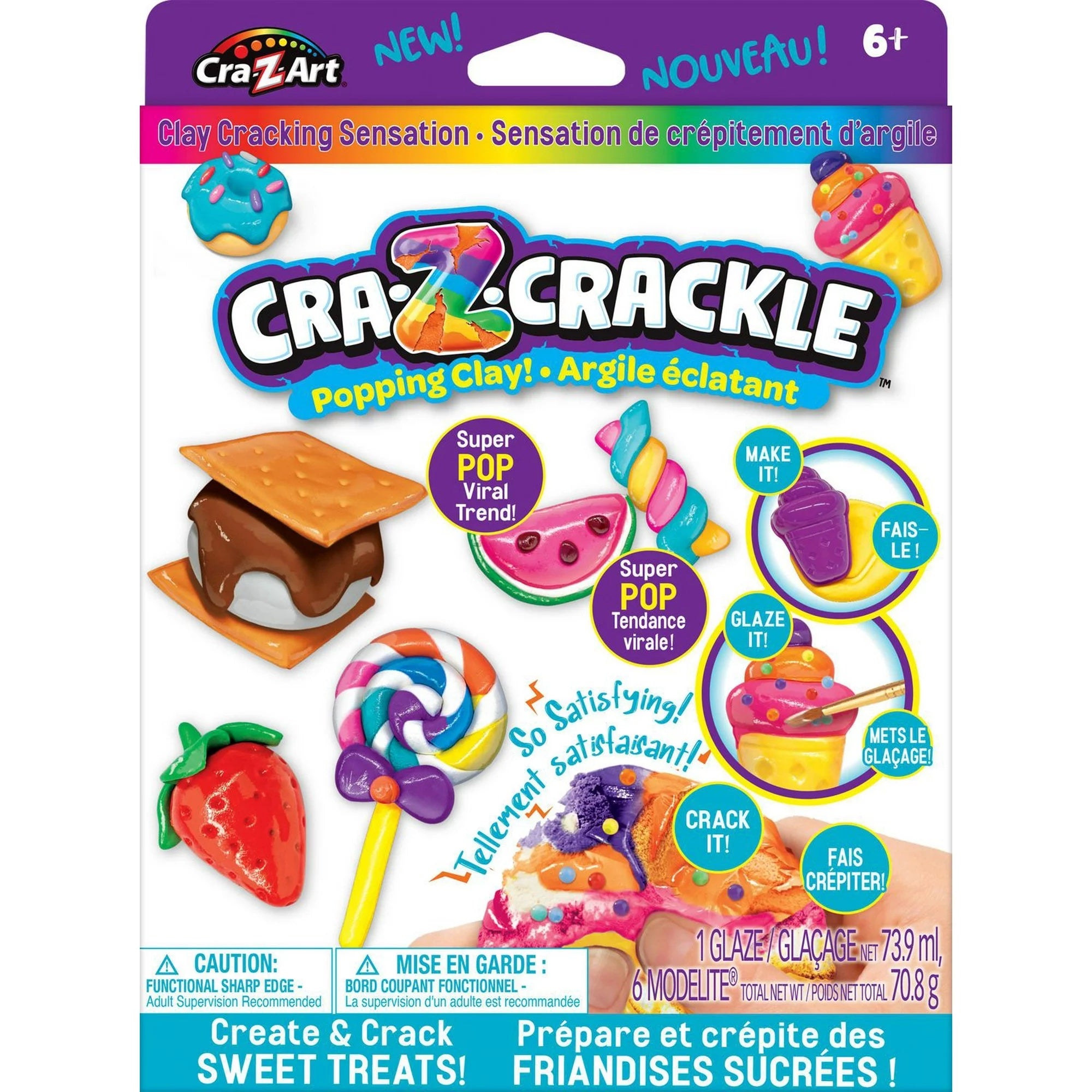 Cra-Z-Art Cra-Z-Crackle Popping Clay