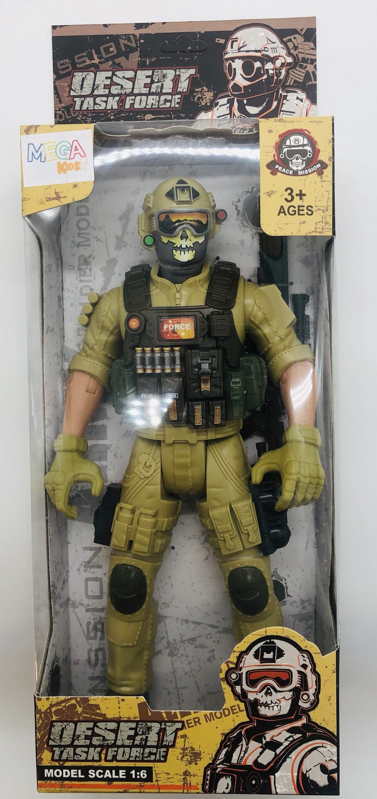 Desert Task Force Super Model Action Figure