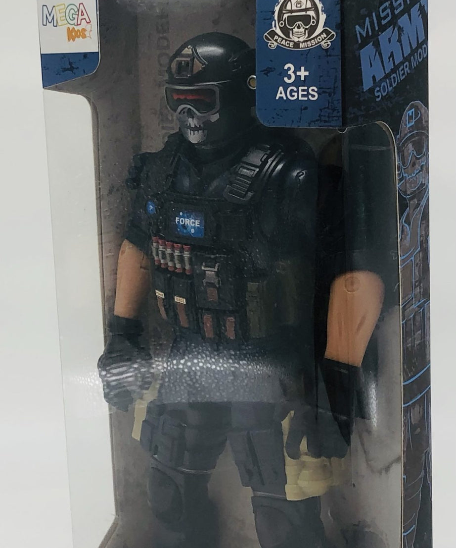 Mega Kids SWAT Anti-Terrorist Commando Soldier Model