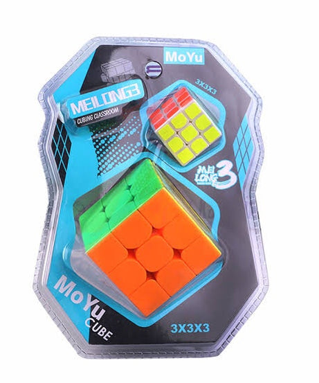 MoYu MeiLong 3 3x3x3 Cubing Classroom Speed Cube Dual Pack