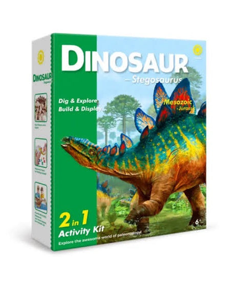 Drilling kit for the game of digging and exploring dinosaurs