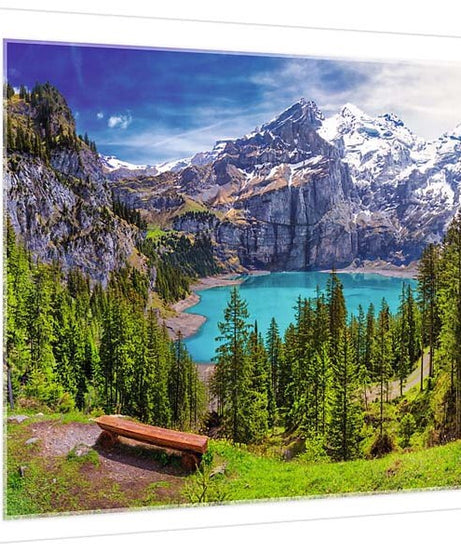 Trefl 1500 Piece Puzzle: Mountain Lake Reflection