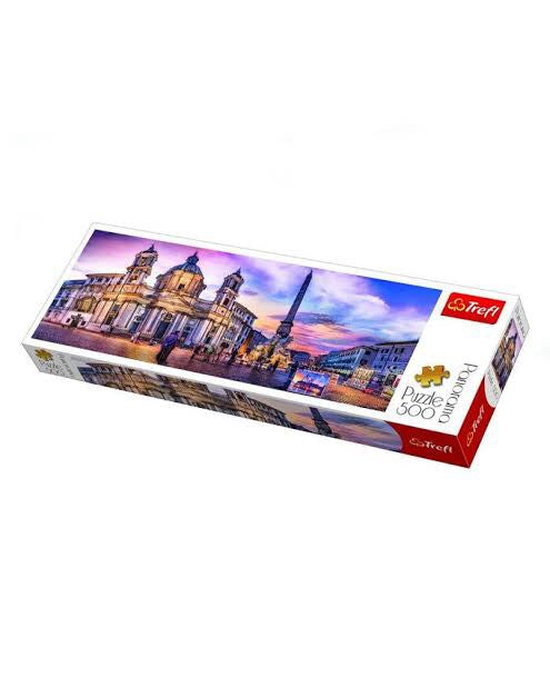 Trefl Panorama Puzzle 500: Acropolis at Sunset