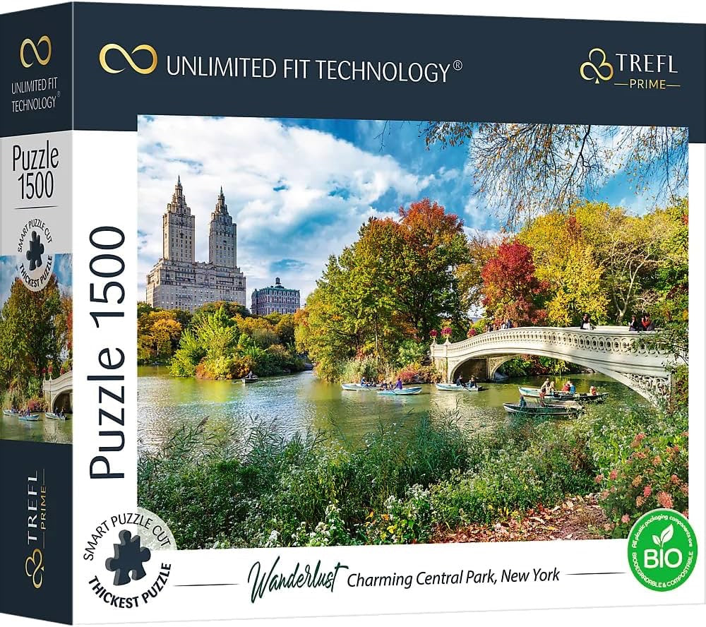 Trefl Prime Cityscape: Urban Reflection, Perth, Australia - 1500 Piece Puzzle
