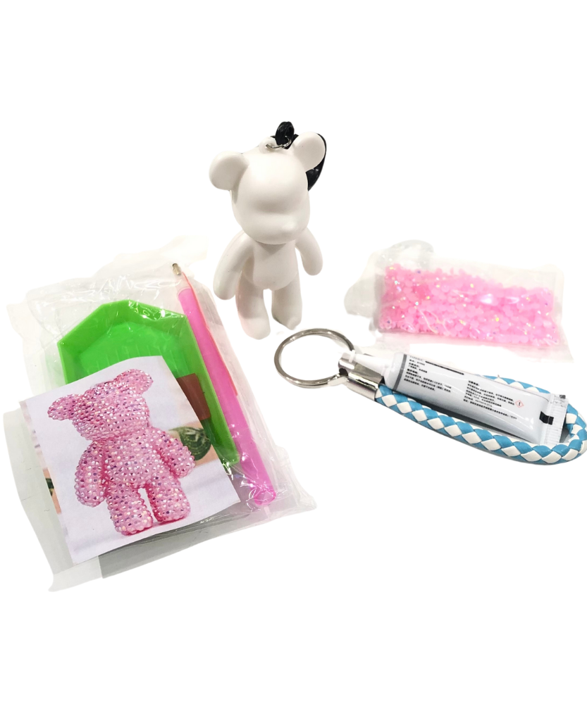 Coloring Character Keychain