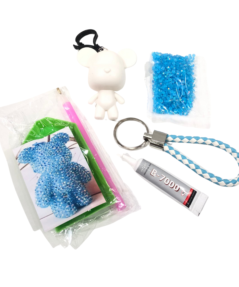 Coloring Character Keychain
