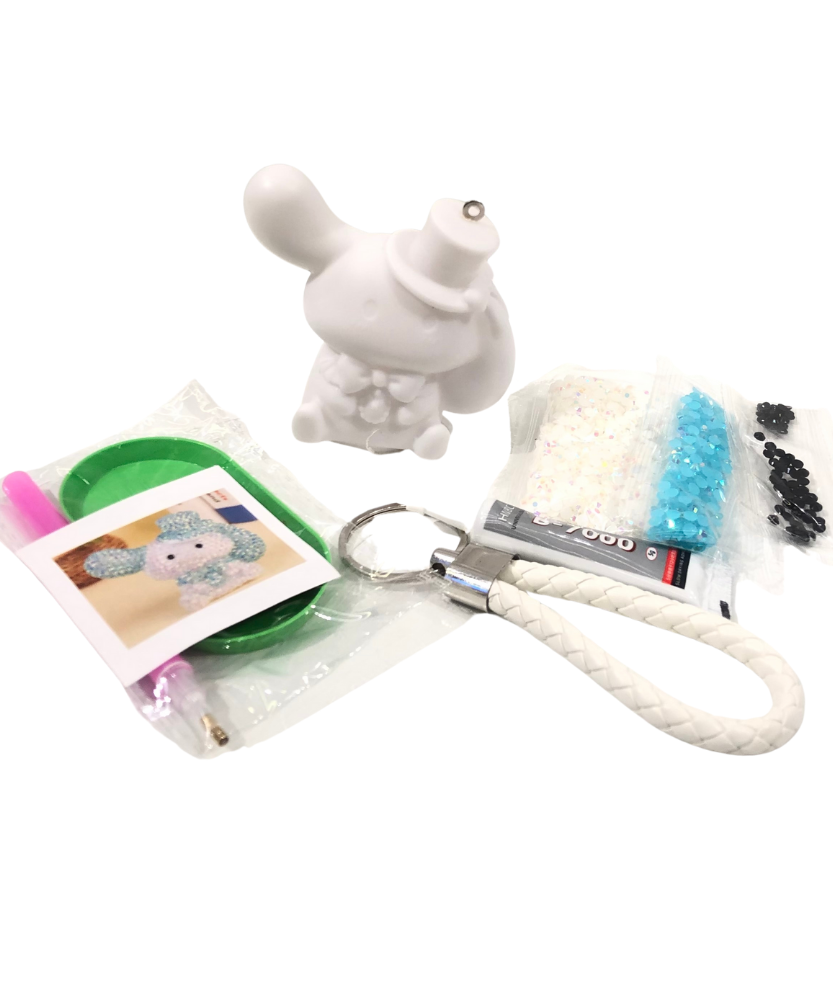 Coloring Character Keychain