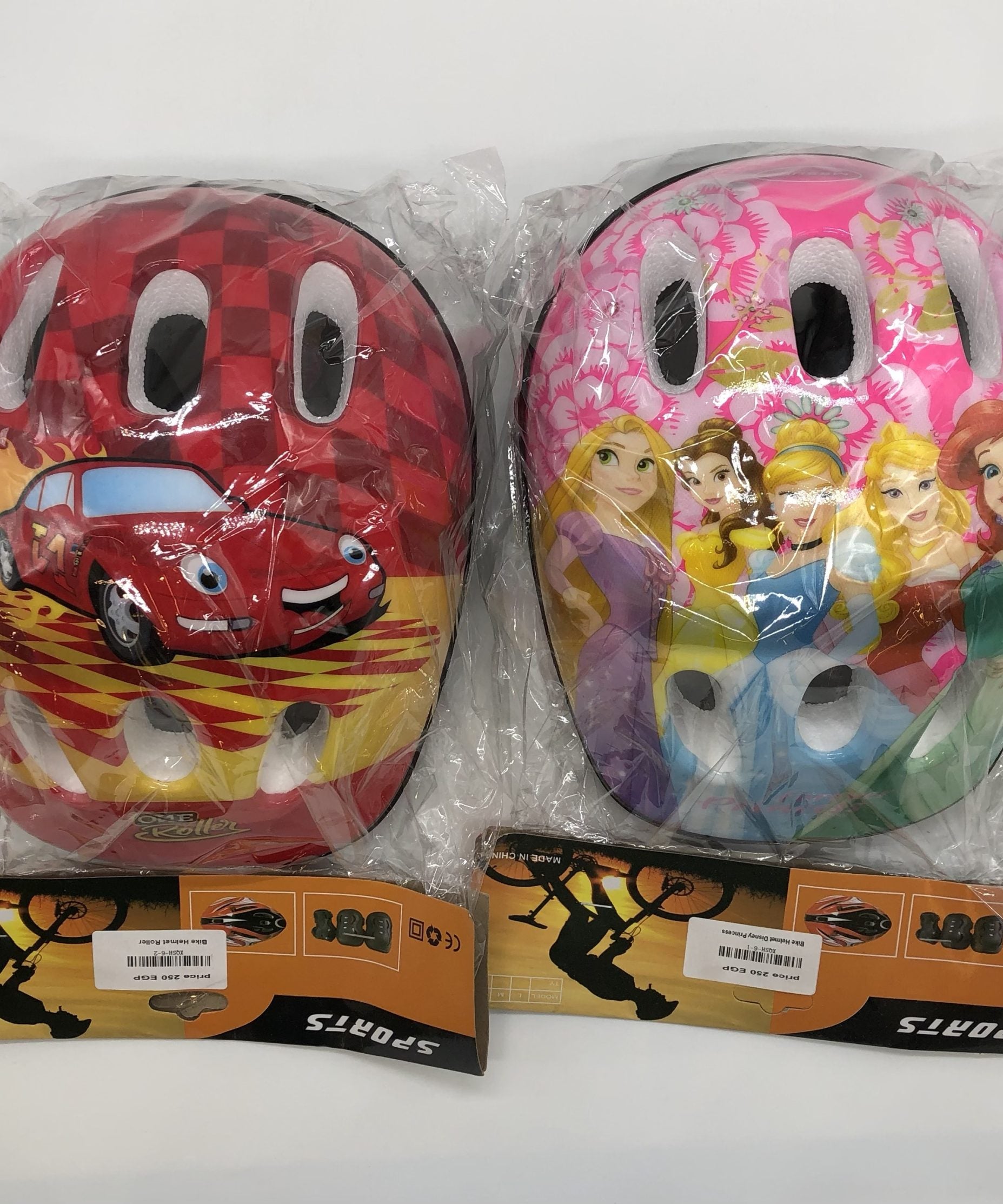 Bike Helmet with Different Shapes