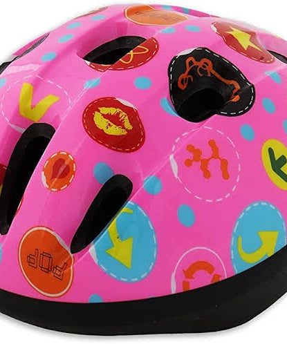 Bike Helmet Pink Pop