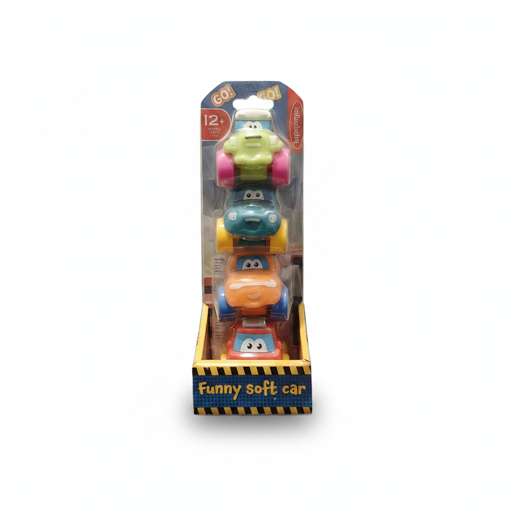 inFunbebe Funny Soft Car Set