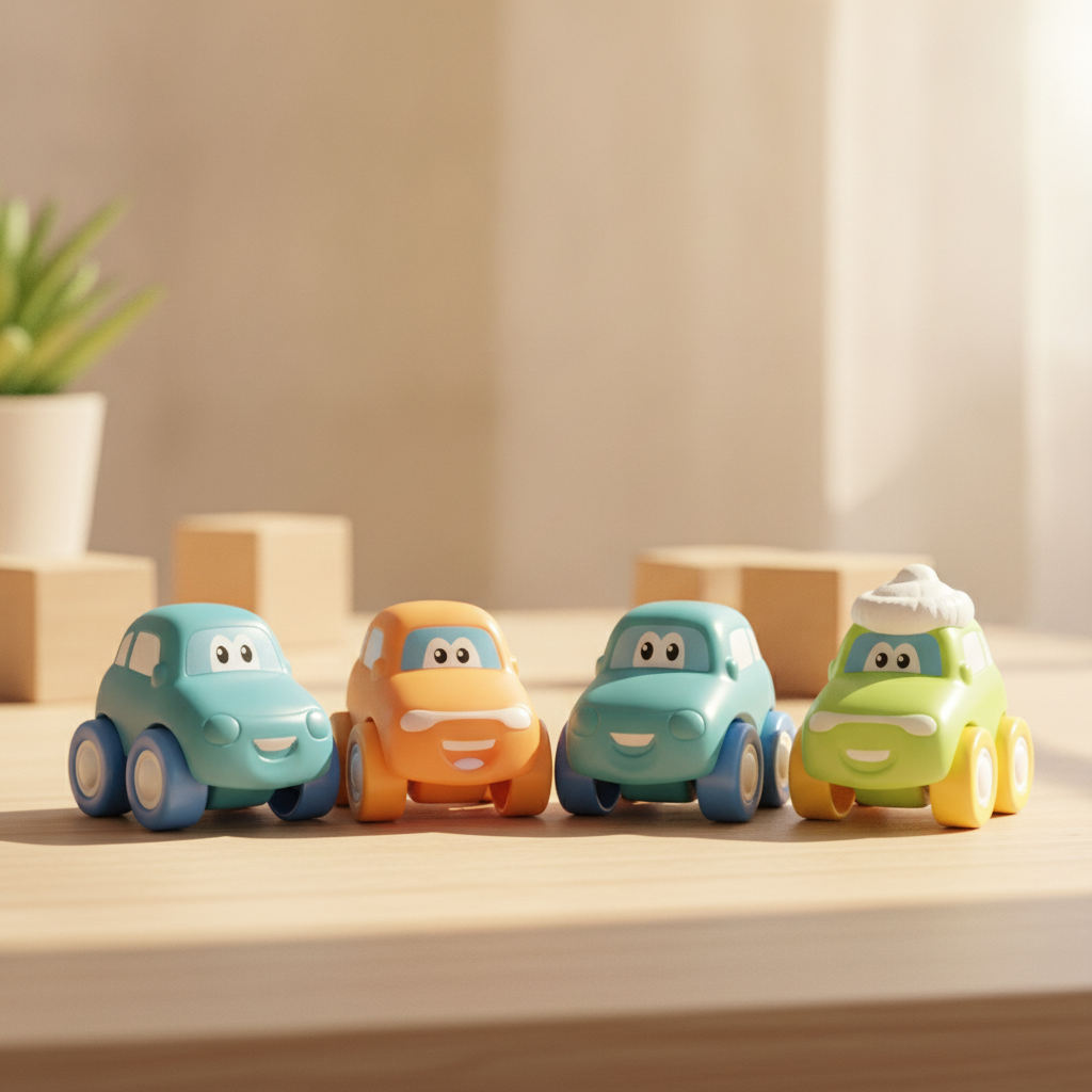 inFunbebe Funny Soft Car Set