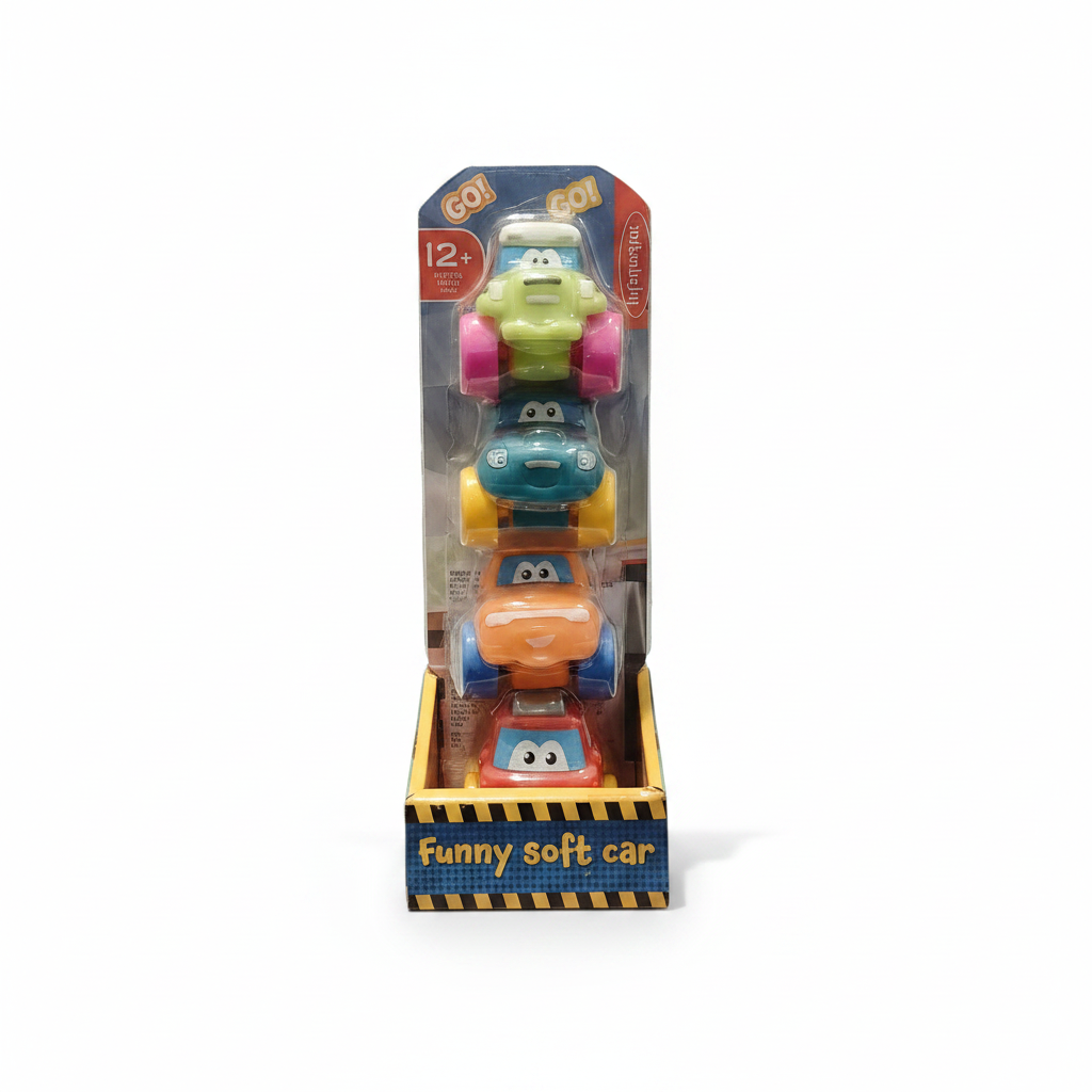 inFunbebe Funny Soft Car Set