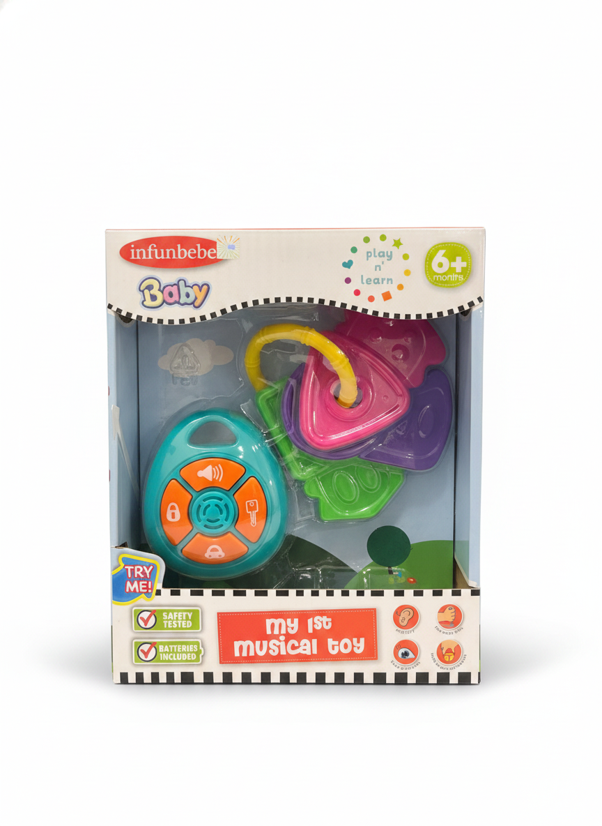 infunbebe Baby My 1st Musical Toy Keys