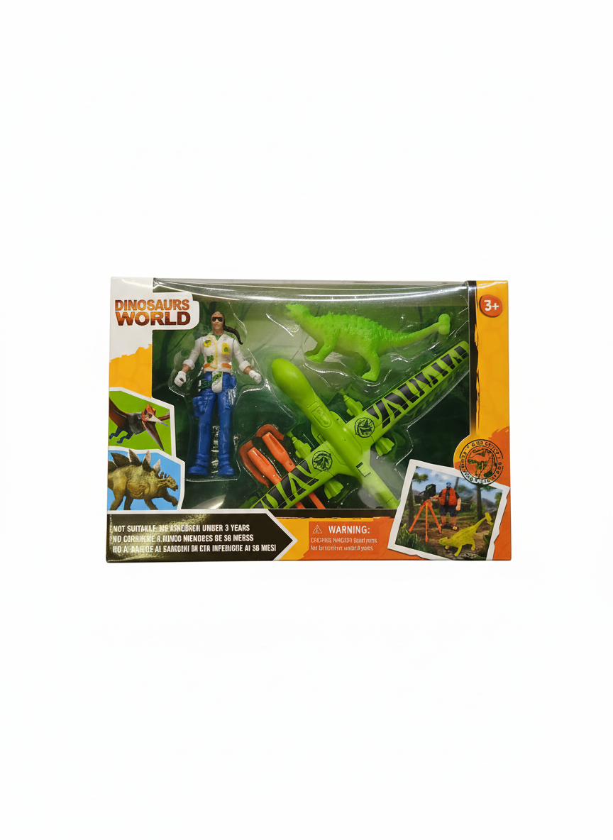 Dinosaurs World Action Figure Playset