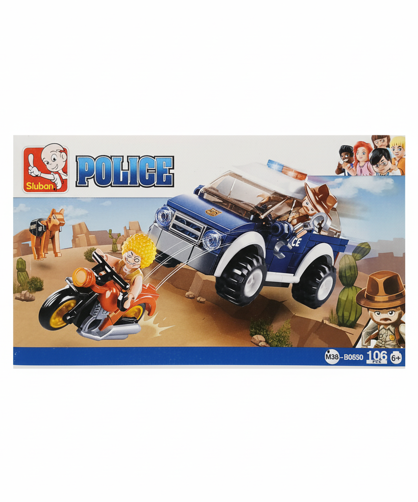 Sluban Police Building Block Set