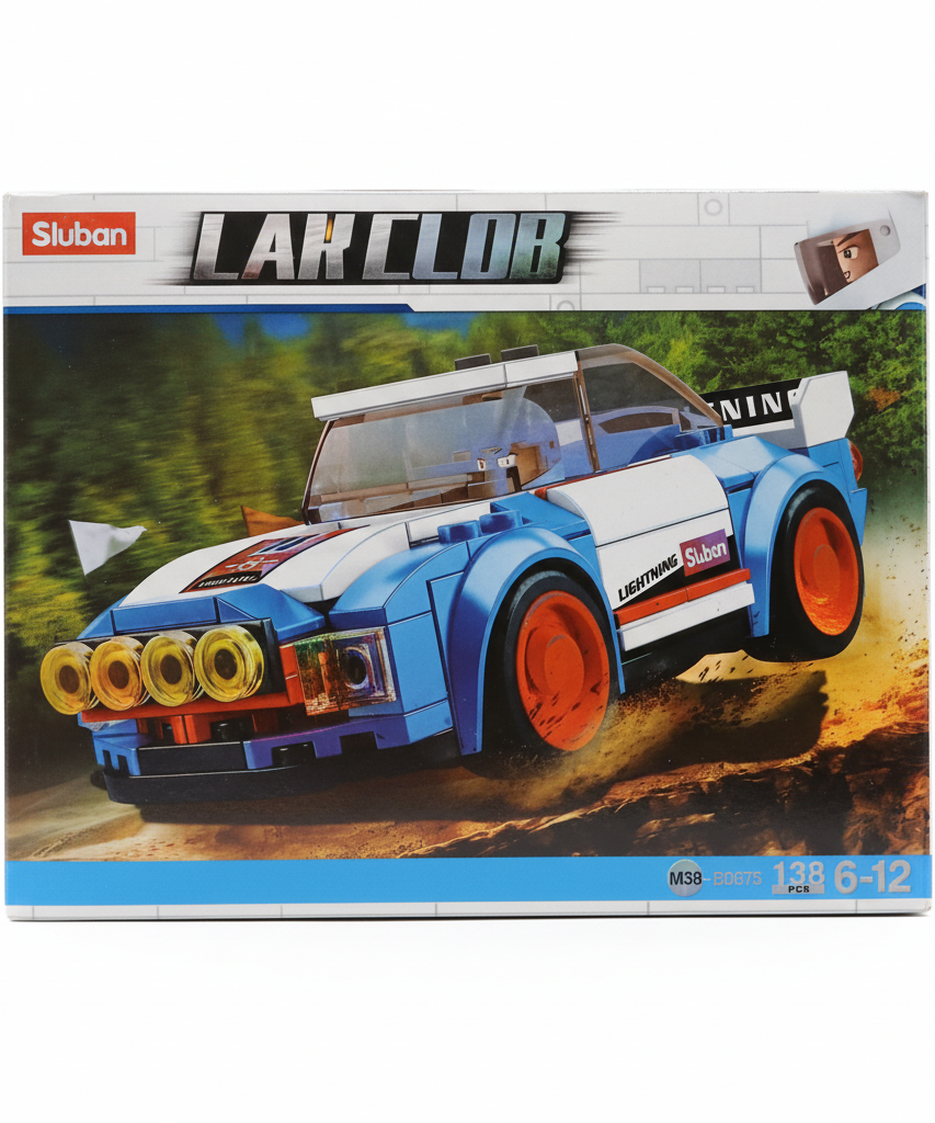 Sluban Land Club Lightning Race Car Building Set