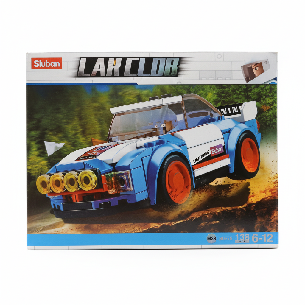 Sluban Land Club Lightning Race Car Building Set