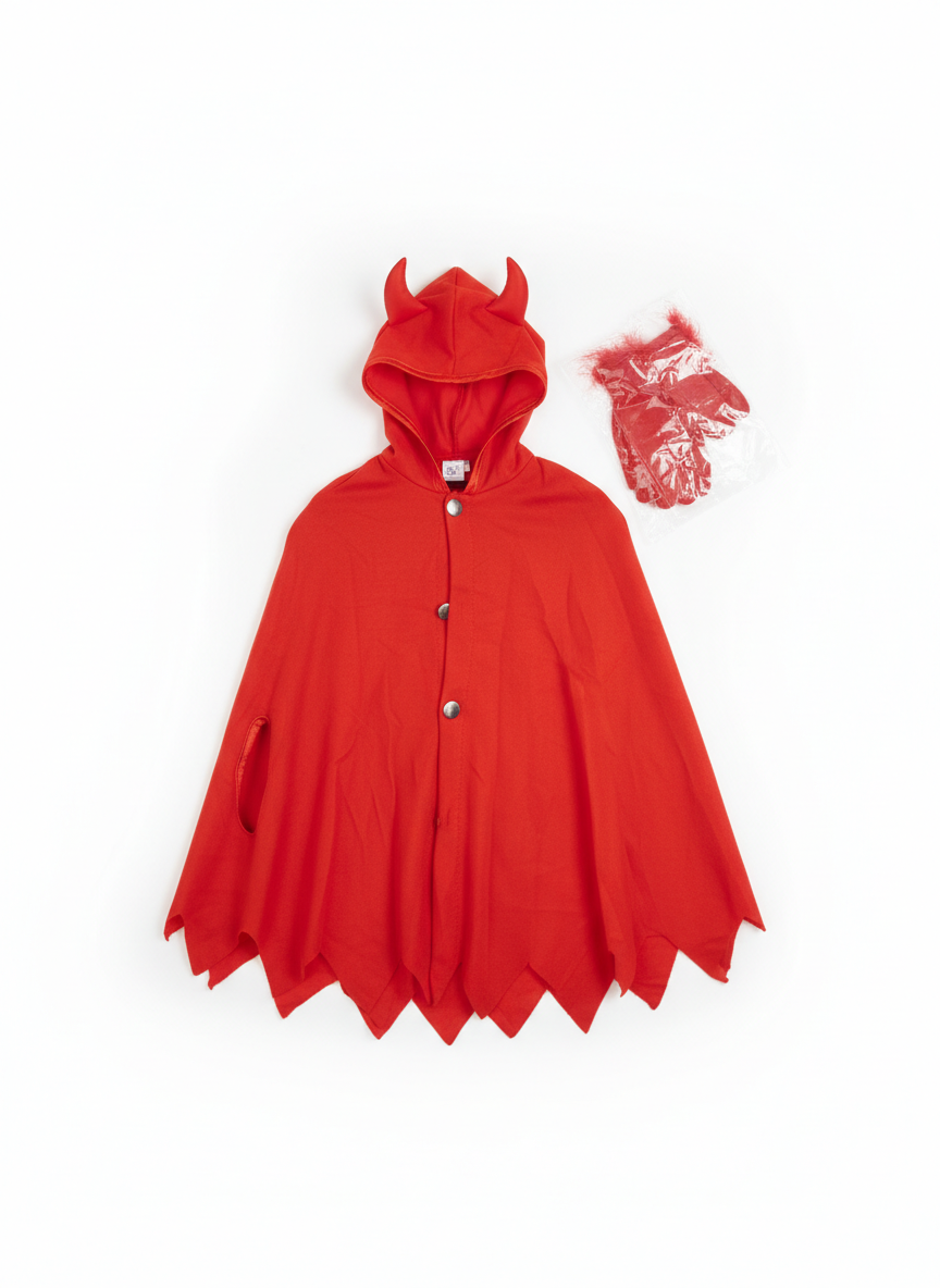Kids' Red Devil Costume Set