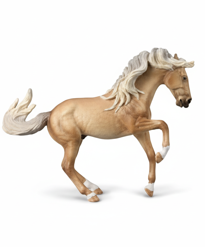 Animal Figures  - Lusitano Stallion Sooty Palomino