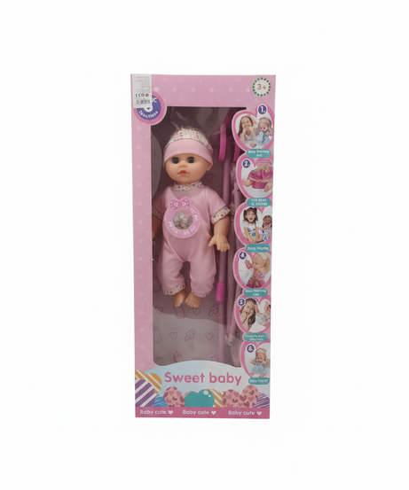 Sweet Baby Doll with Stroller