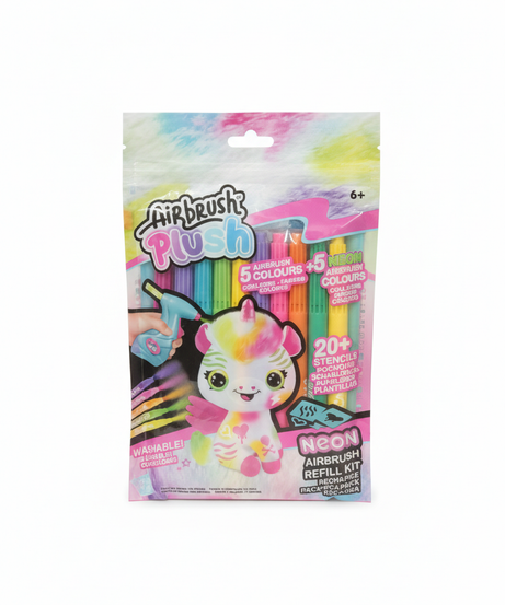 Airbrush Plush™ Neon Airbrush Refill Kit