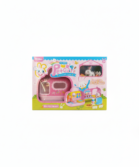 SiMallan Pet Care My Pet Rabbit Playset