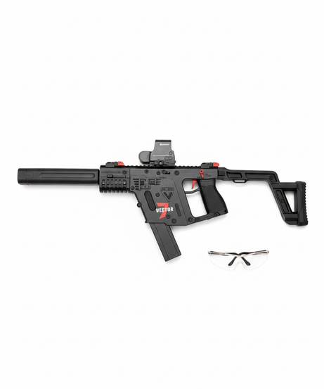 KRISS Vector Style Gel Blaster with Red Dot Sight Orbeez Gun