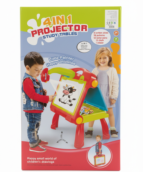 4 In 1 Projector Study Tables