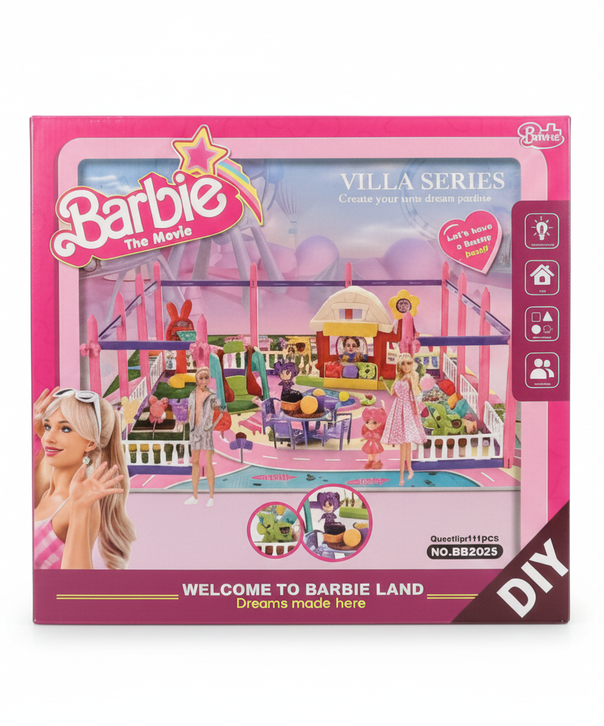 Barbie The Movie Villa Series - Welcome to Barbie Land DIY Playset