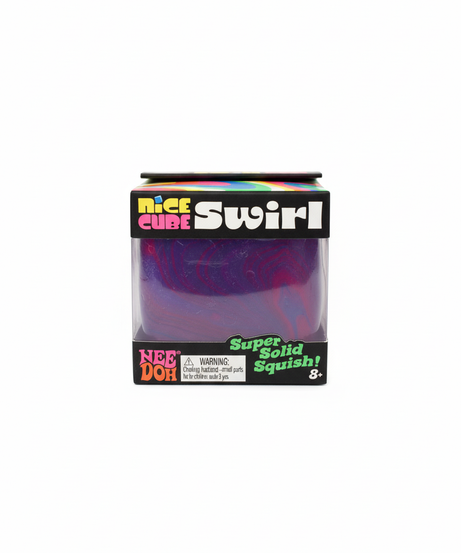 NeeDoh Nice Cube Swirl Super Solid Squish!