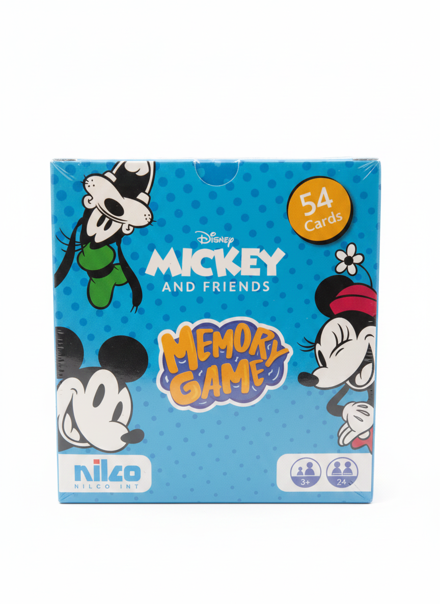 Disney Mickey And Friends Memory Game
