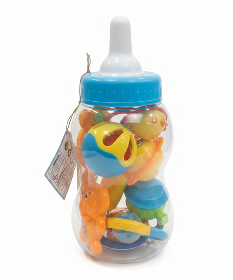 Baby's First Sensory Rattle & Teether Gift Set