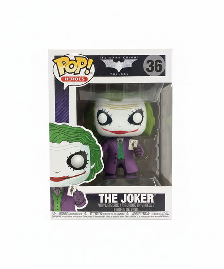 Pop! Heroes: The Joker (The Dark Knight Trilogy) #36 Vinyl Figure