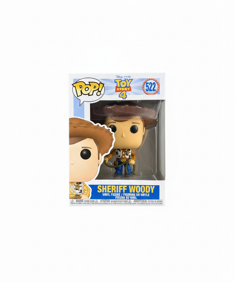 Funko Pop! Disney Pixar Toy Story 4 Sheriff Woody Vinyl Figure #522