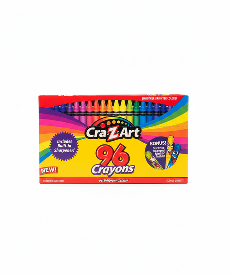 Smoother Brighter Colors 96 Crayons