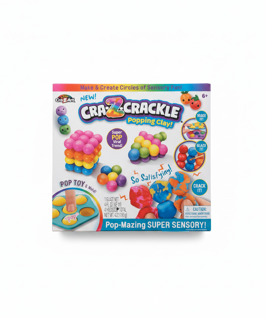 Cra-Z-Art Cra-Z-Crackle Popping Clay!