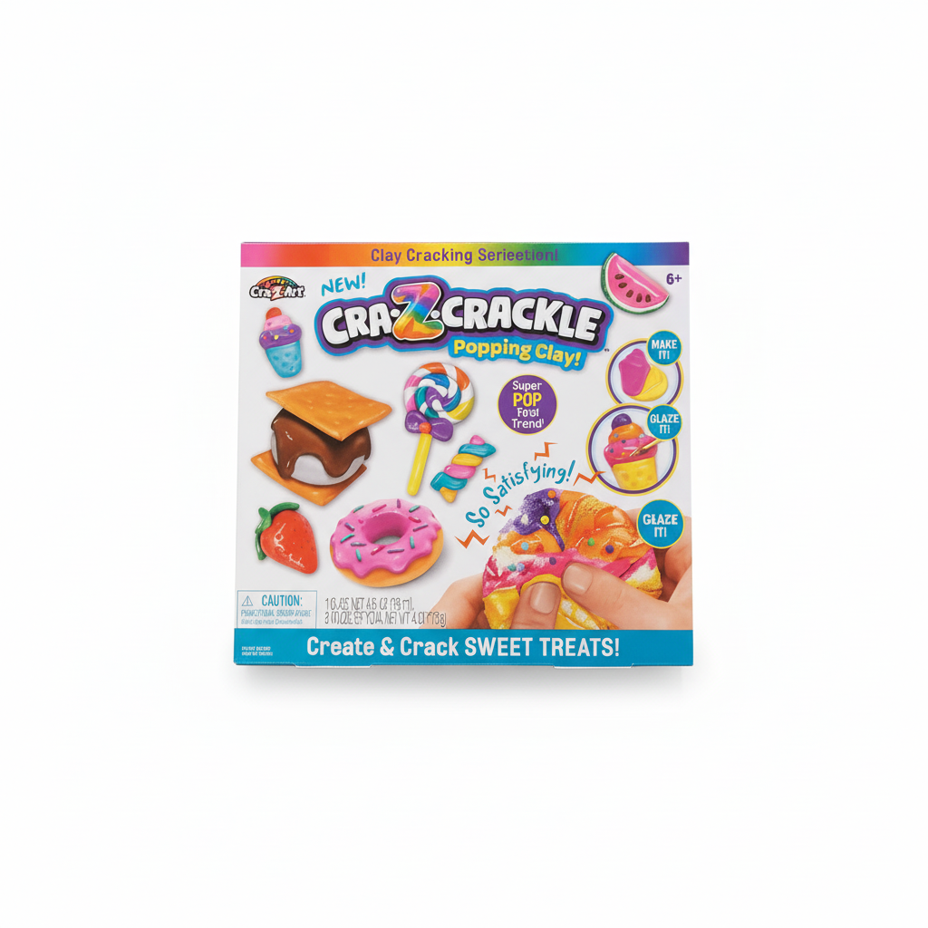 CRA-Z-CRACKLE Popping Clay! Create & Crack SWEET TREATS!