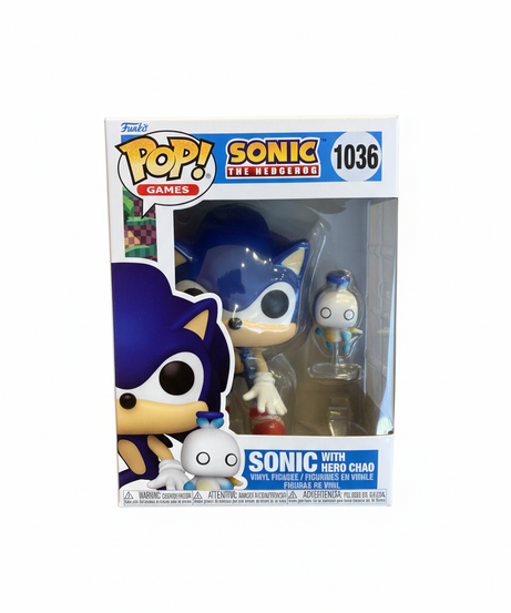 Funko Pop! Games: Sonic The Hedgehog - Sonic with Hero Chao #1036