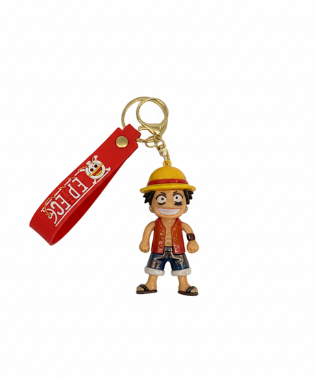 One Piece Monkey D. Luffy Anime Keychain